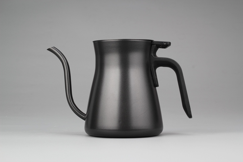 Black Pour Over Coffee Tea Kettle