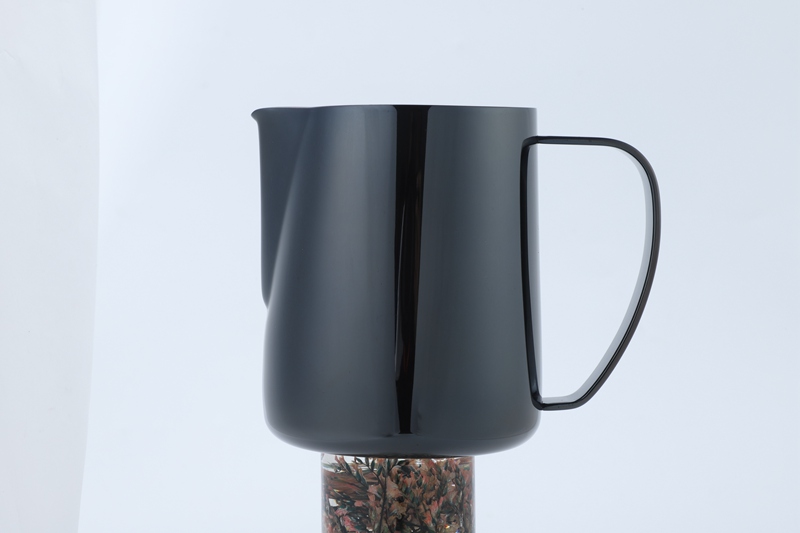 600ml Black Milk Cup For Coffee