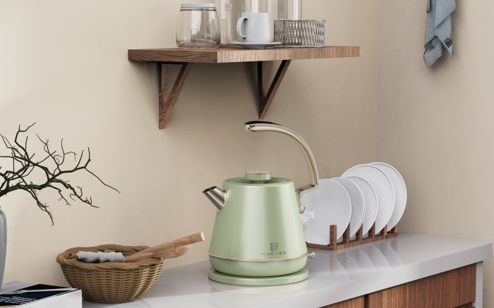 Green Electric Kettle