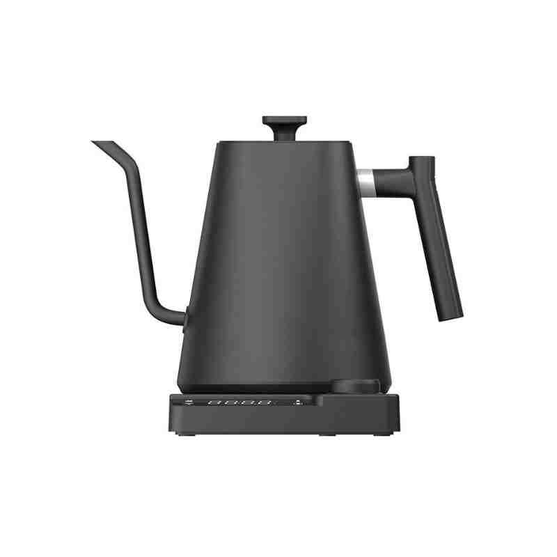 Modern minimalist coffee electric kettle with hand drawn spout and long spout