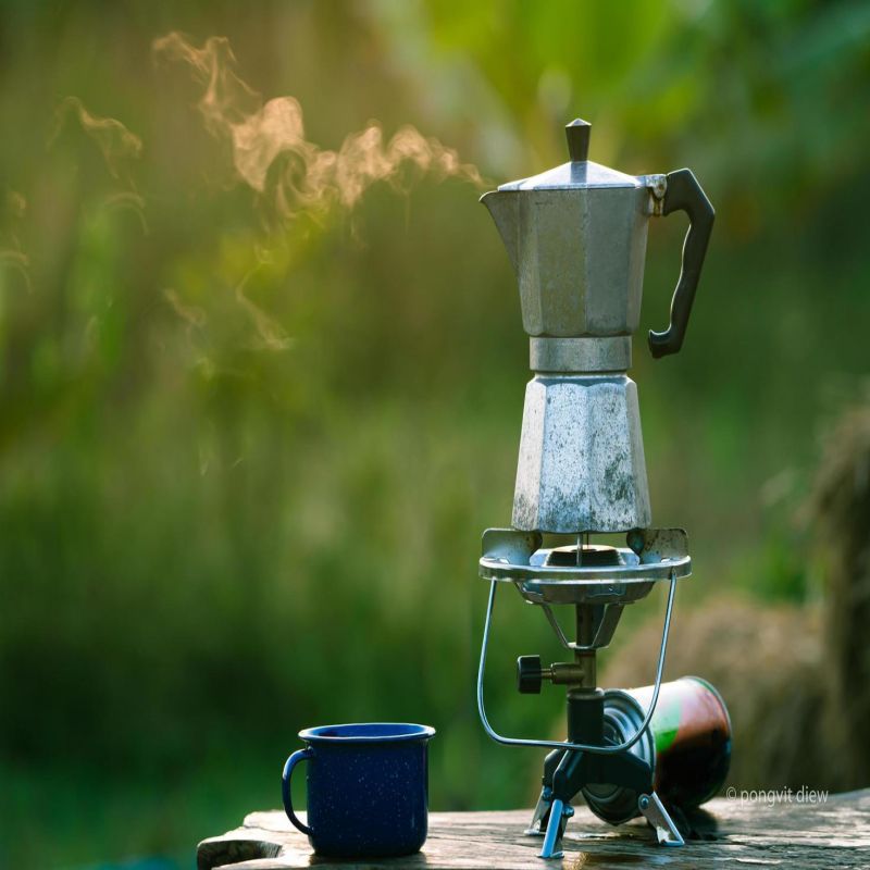 Wooden Handle Pour Over Kettle