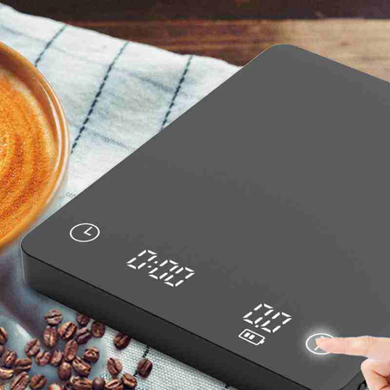 Modern minimalist portable coffee shop electronic scale