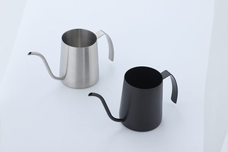 304 Stainless Steel Pointed Spout Pot 600ml Slim Mouthed Long Spout Drip Coffee Pot