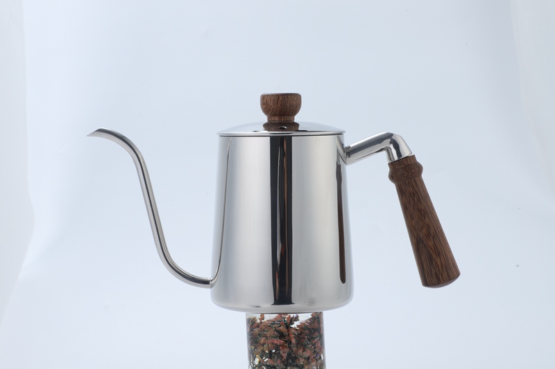 Drip V60 Pour Over Kettle Gooseneck Long Narrow Spout with Lid Coffee Tea Pot